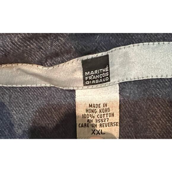 VTG 90s Marithe Francois Girbaud Trailhiker Denim Jacket Size XXL - Picture 11 of 13
